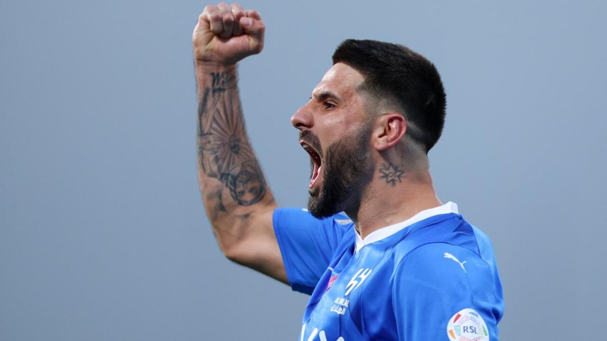 Al-Hilal and Serbia striker Aleksandar Mitrovic